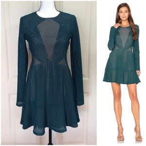 BCBGMaxAzria Daina Panel Lace Dress Small NWT